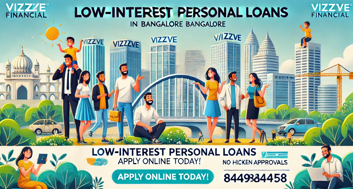 Low interest personal loans Bangalore